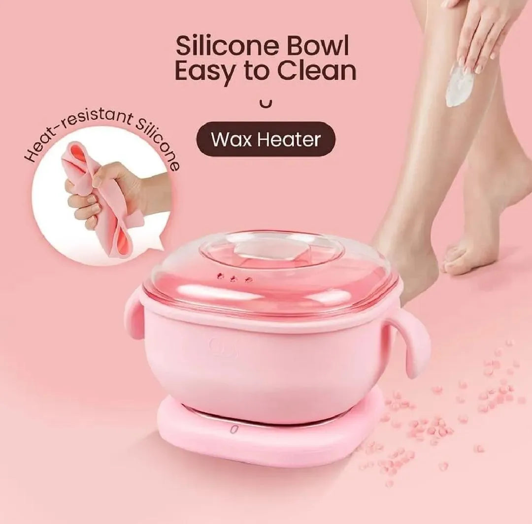 Pink Portable Wax Heater for Hair Removal