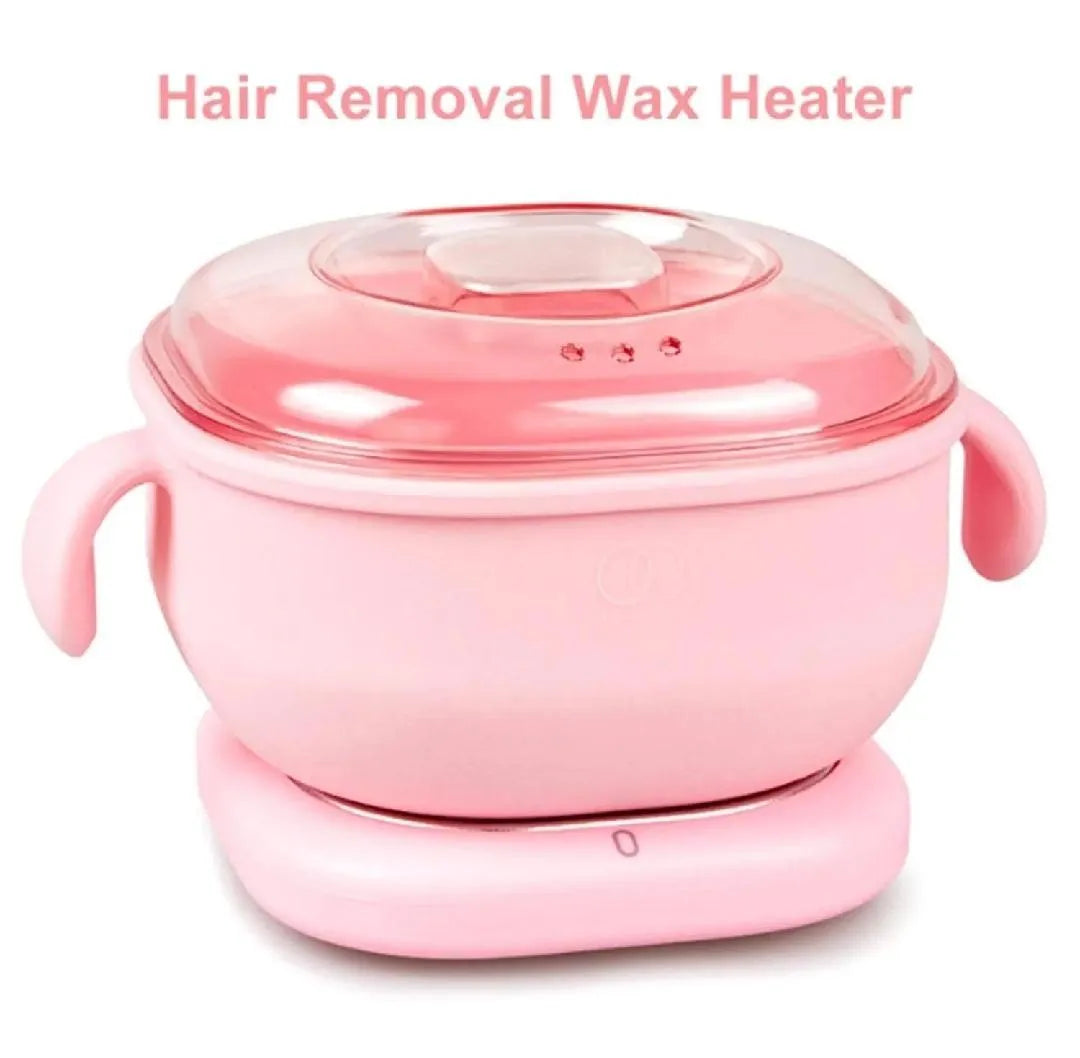 Pink Portable Wax Heater for Hair Removal