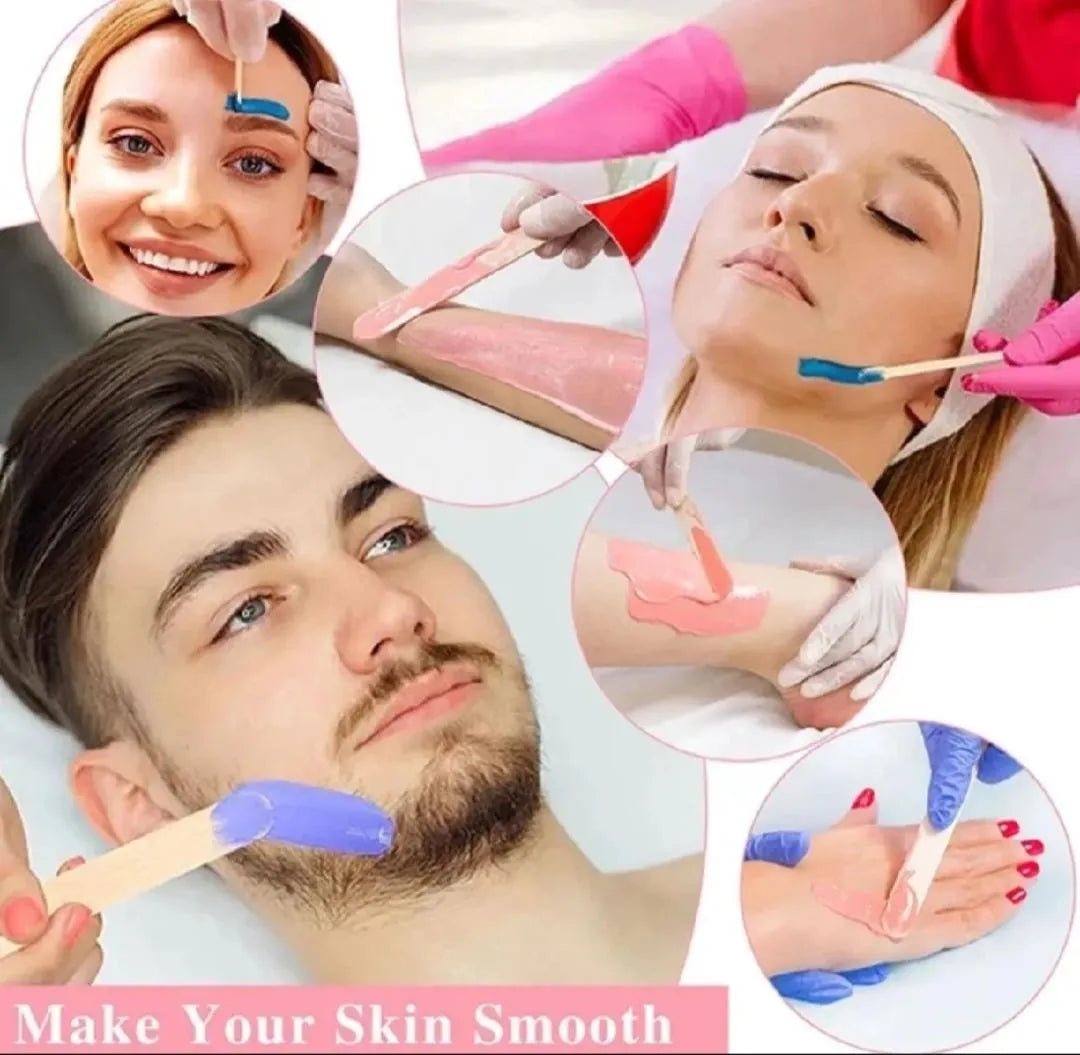 Pink Portable Wax Heater for Hair Removal