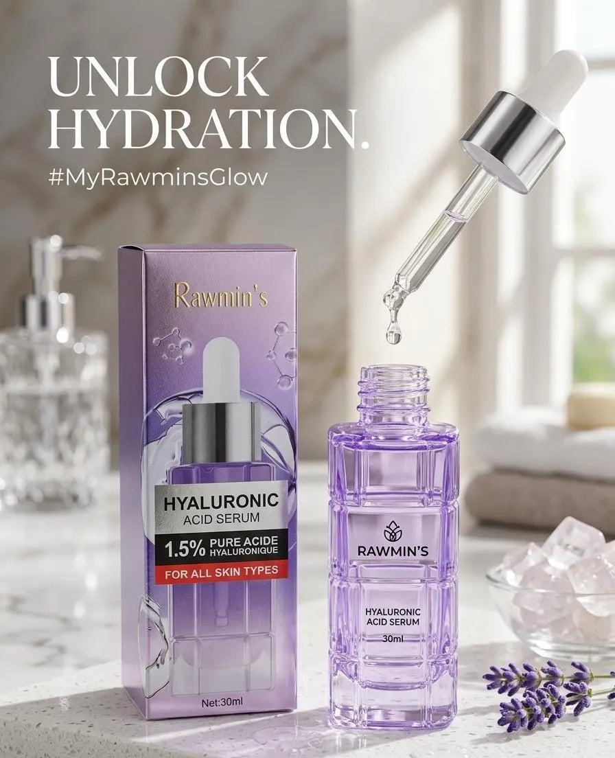 Ravmin's Hyaluronic Acid Serum for All Skin Types