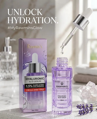 Ravmin's Hyaluronic Acid Serum for All Skin Types