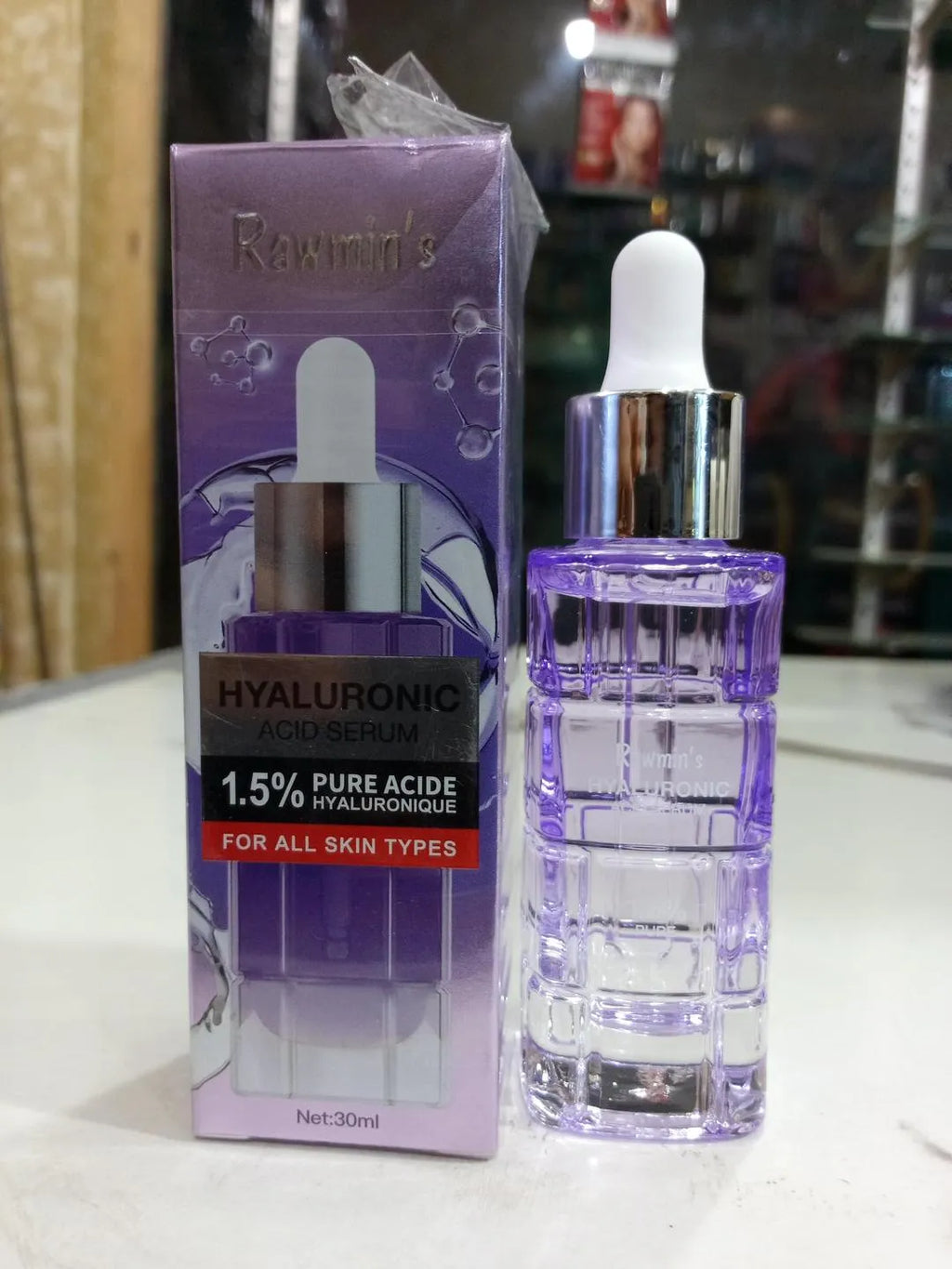 Ravmin's Hyaluronic Acid Serum for All Skin Types