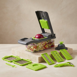 Multi-Function Vegetable Slicer with 7 Blades Set