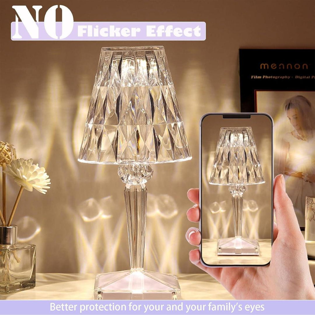 Rechargeable RGB Table Lamp with Color Changing Effects