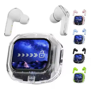 Wireless Transparent Earbuds with Smart Touch Controls