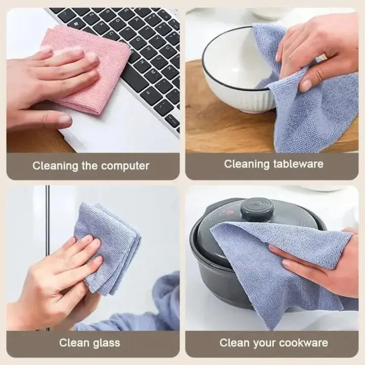 Reusable Pack of 20Pcs/box Microfiber Towel