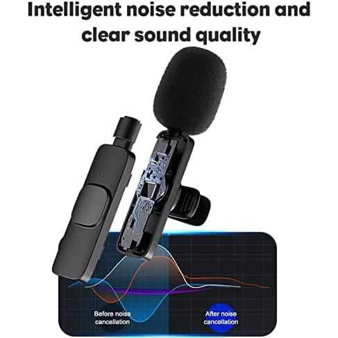 K9 Wireless Lavalier Microphone Kit