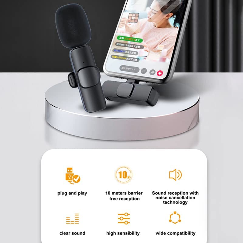 K9 Wireless Lavalier Microphone Kit