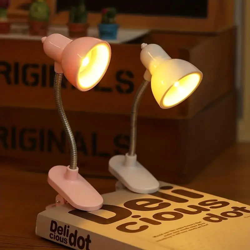 Portable LED Clip Reading Lamp