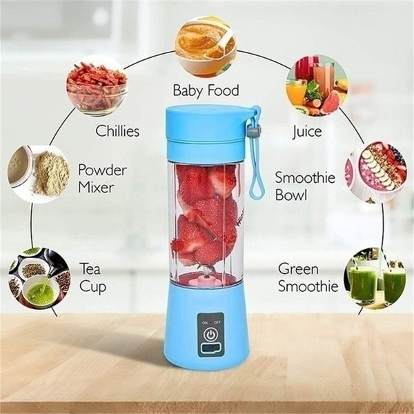 Portable Rechargeable Blender (380ml)