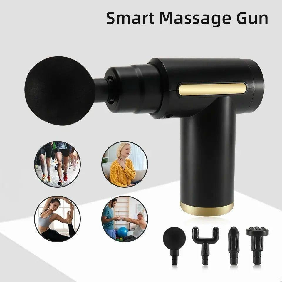 5-in-1 Deep Tissue Massage Gun