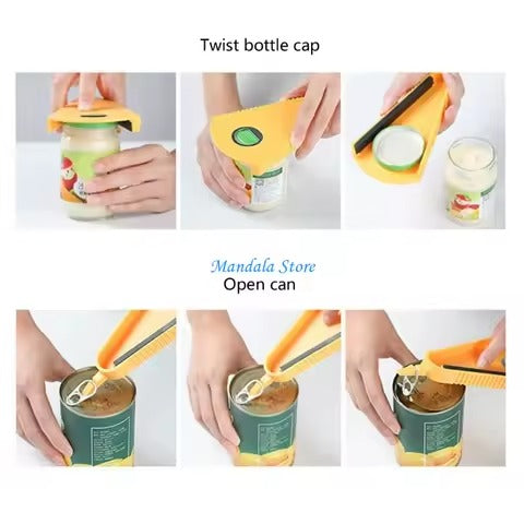 Ergonomic Multi-Function Jar Opener