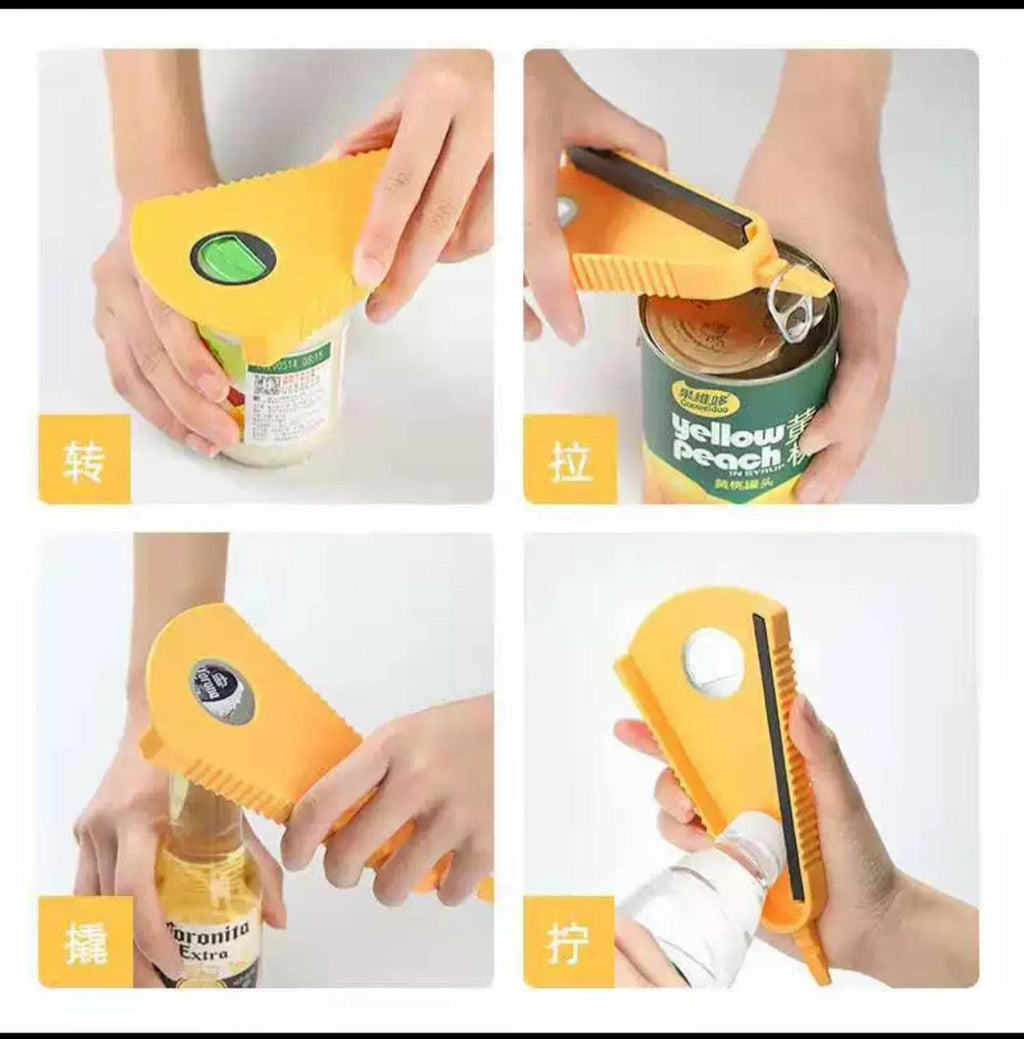 Ergonomic Multi-Function Jar Opener