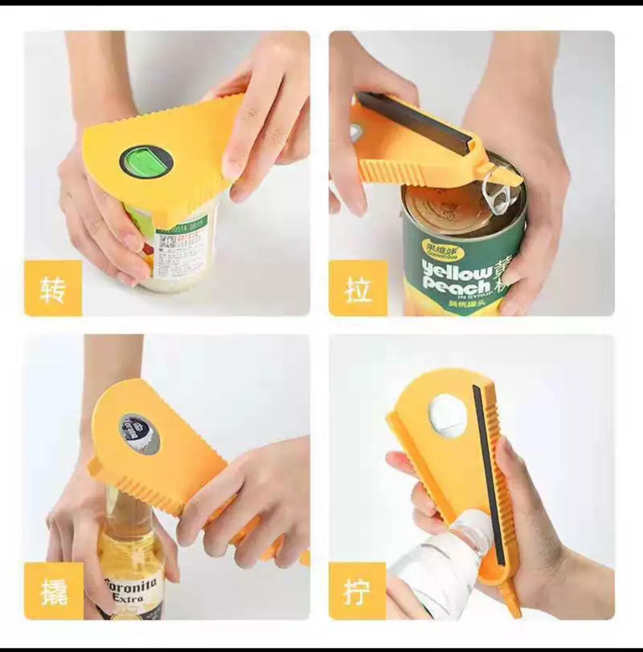 Ergonomic Multi-Function Jar Opener
