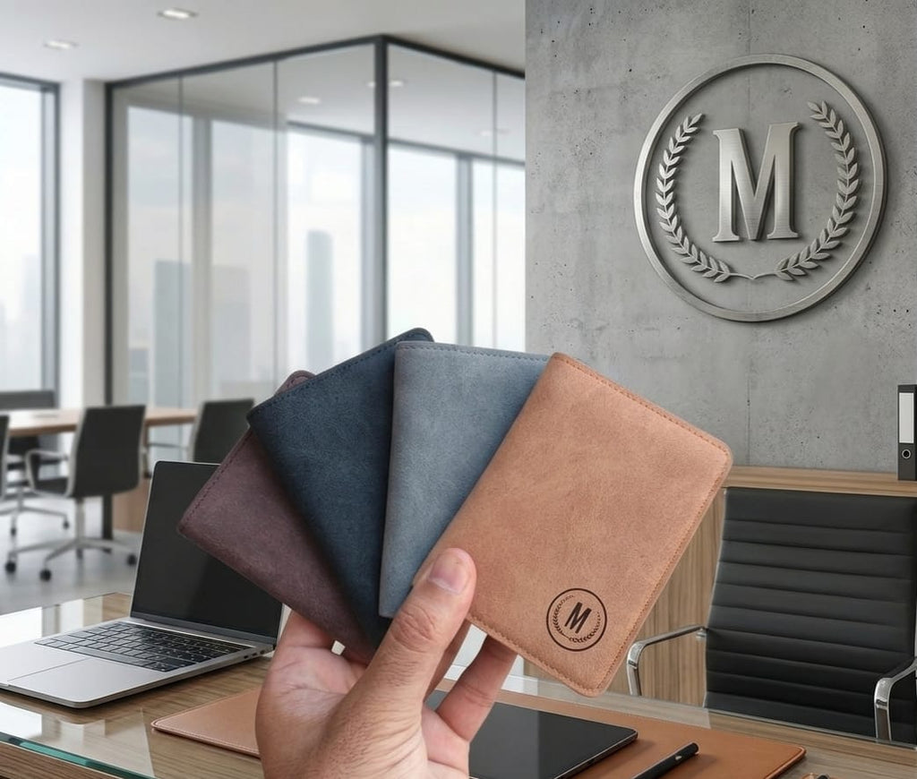 Slim Leather Wallet for Men