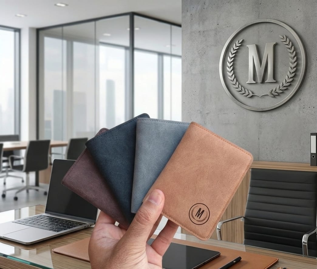 Slim Leather Wallet for Men