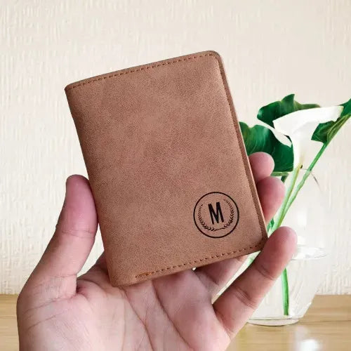 Slim Leather Wallet for Men