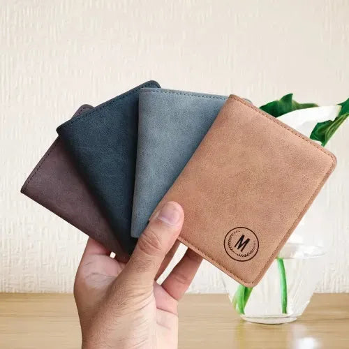 Slim Leather Wallet for Men