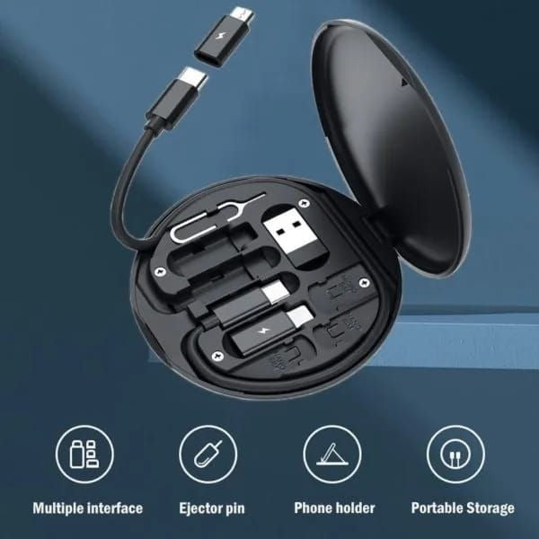 5-in-1 Multi-Pin Fast Charging Cable Set