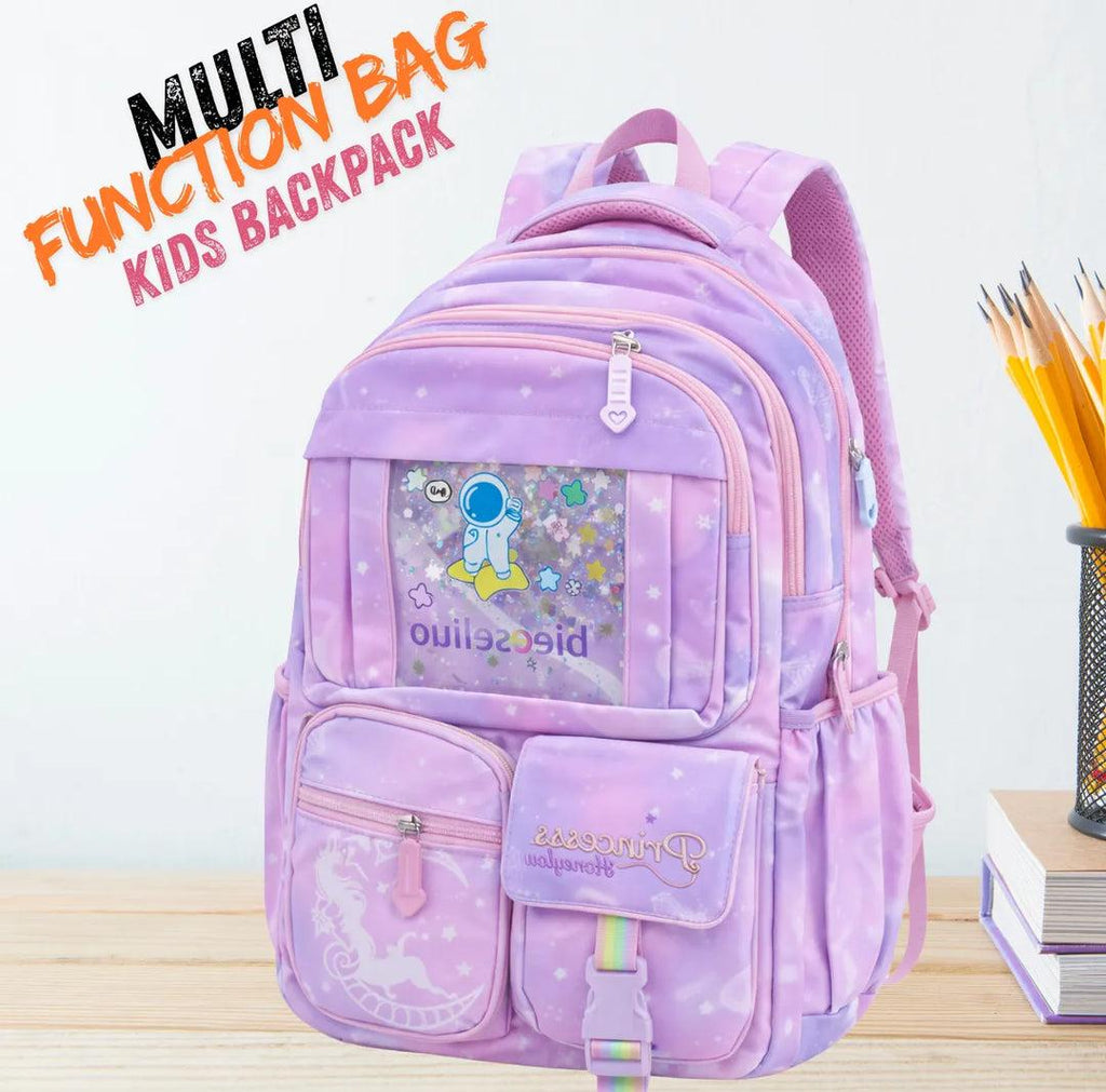 Rainbow School Backpack for Girls