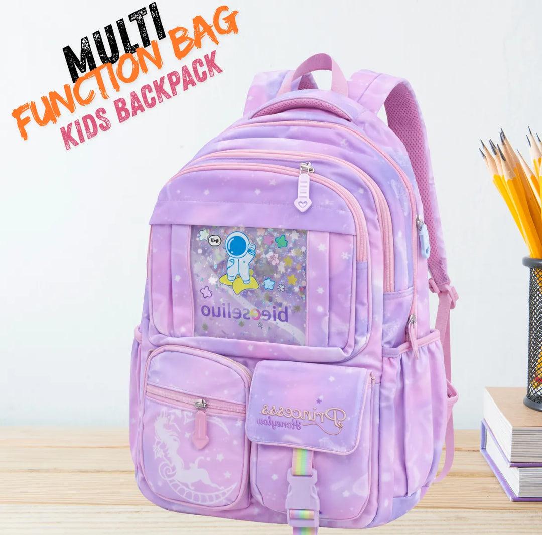 Rainbow School Backpack for Girls
