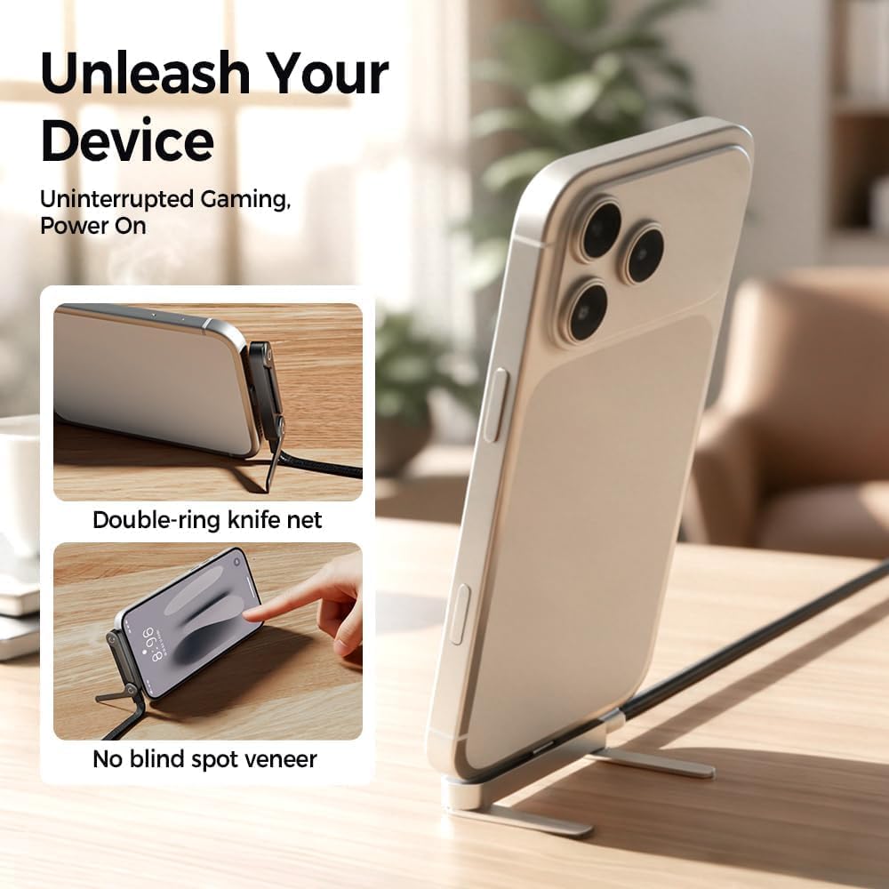 USB-C to USB-C Fast Charging Cable with Stand