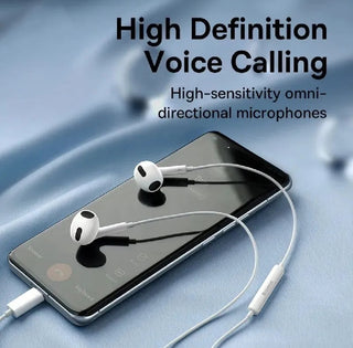 Wired Earphones with In-Line Mic