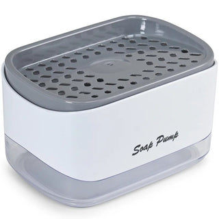 Soap Pump Dispenser with Sponge Holder