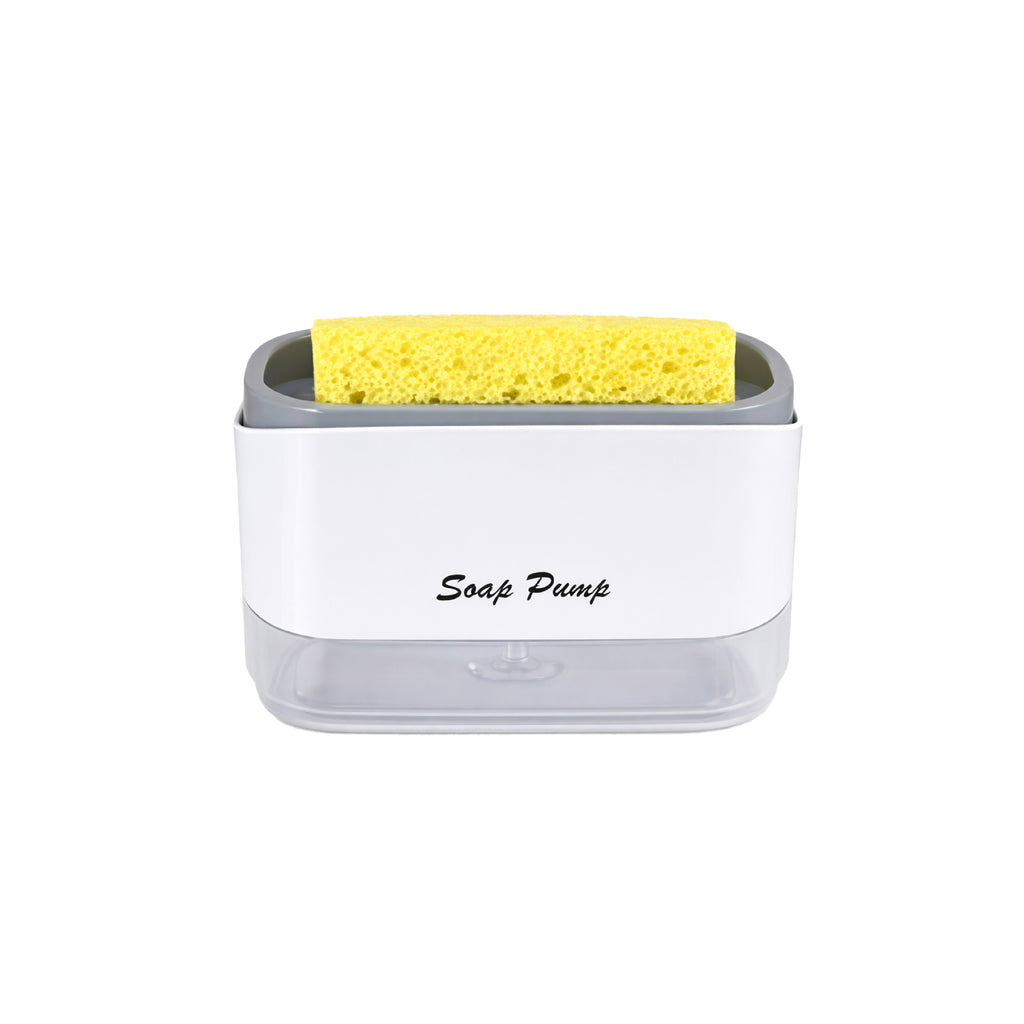 Soap Pump Dispenser with Sponge Holder