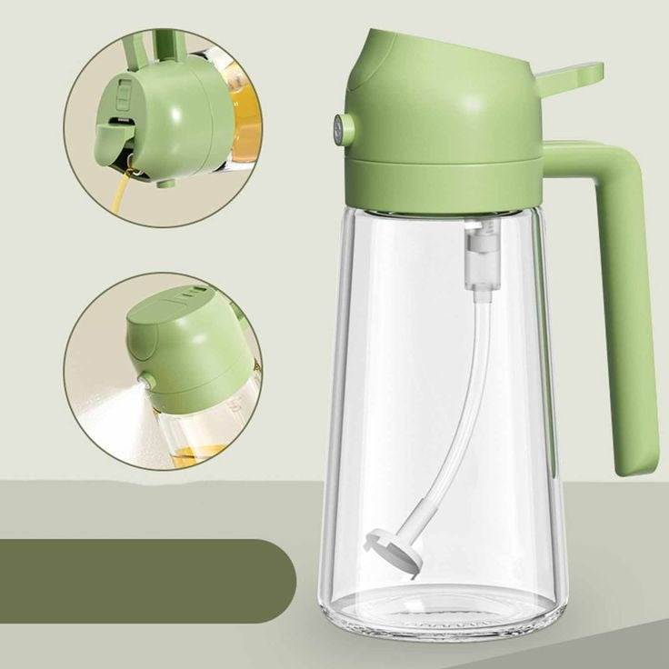 2-in-1 Oil Spray Bottle & Mist Dispenser