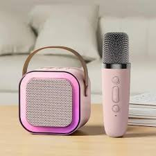 K12 Portable Bluetooth Speaker with Karaoke Mic