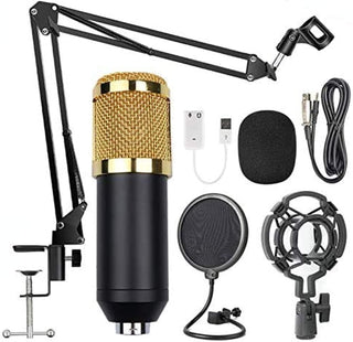 Professional Condenser Microphone Podcast Mic Set