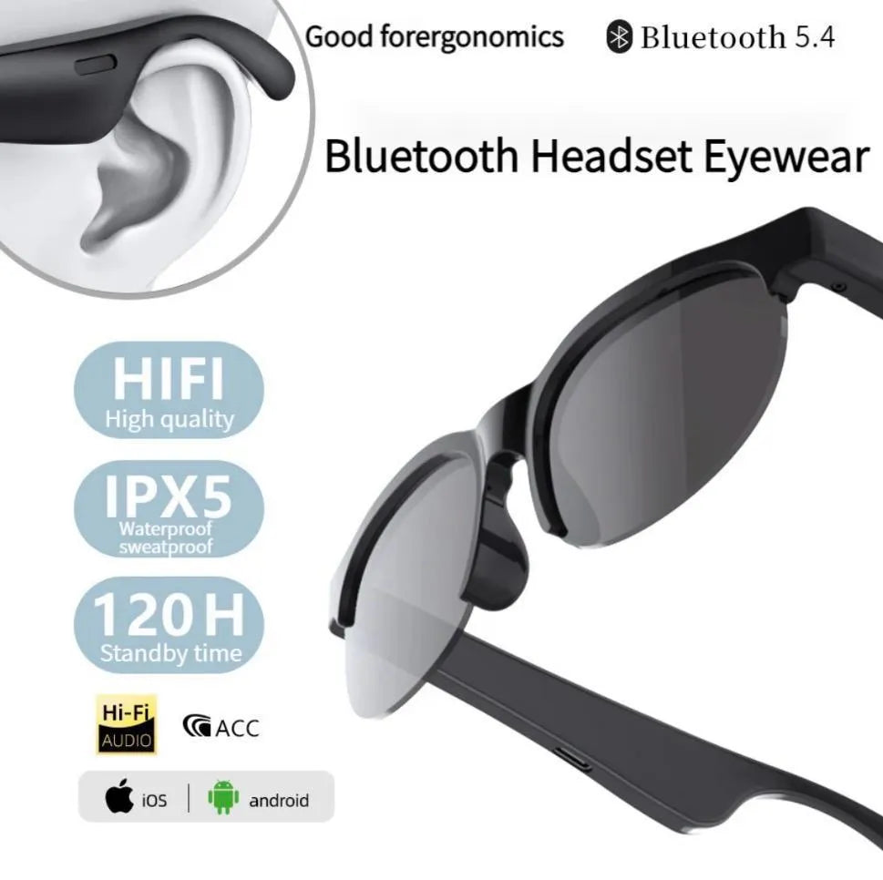 Intelligent Bluetooth Smart Audio Glasses - Model G58 Pro / GS8 Pro