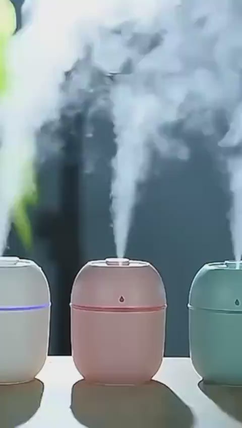 Multicolor Air Humidifier with Night Lamp for Home